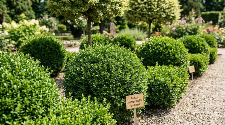 Buxus microphylla „Faulkner” – Cimișirul