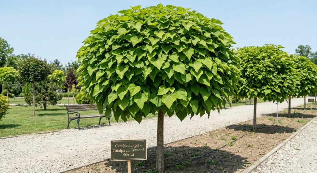 Catalpa bungei – Catalpa cu Coroană Sferică