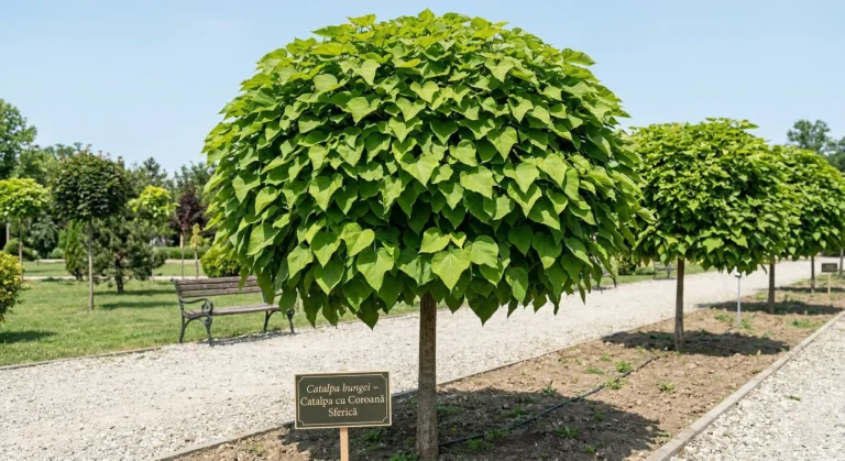 Catalpa bungei – Catalpa cu Coroană Sferică