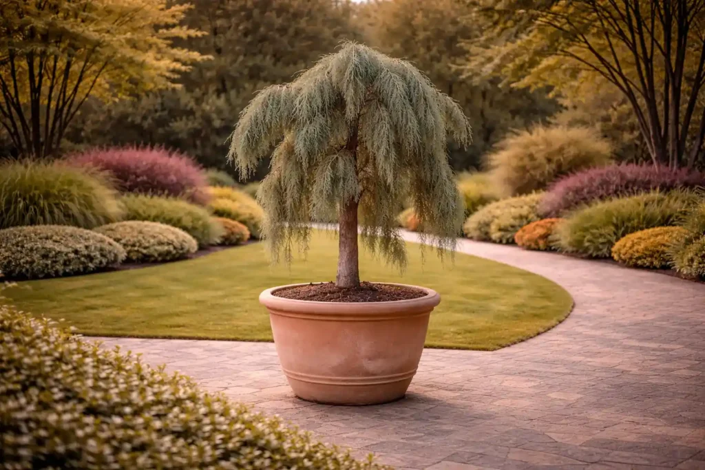Cedrus deodara „Pendula” – Cedrul Himalayan Plângător