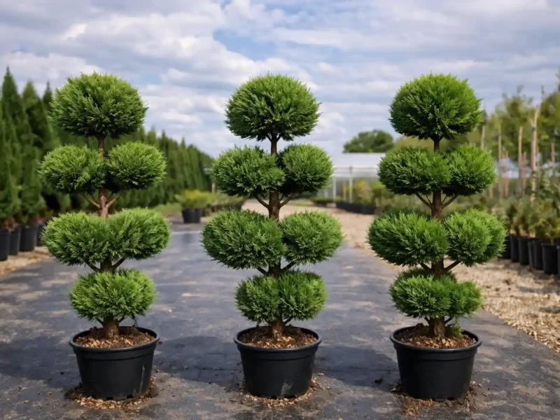 Cupressocyparis leylandii „CWG” Pon Pon (Cupressocyparis leylandii „CWG” Pon Pon) - NordGarden plantă decorativă de vânzare