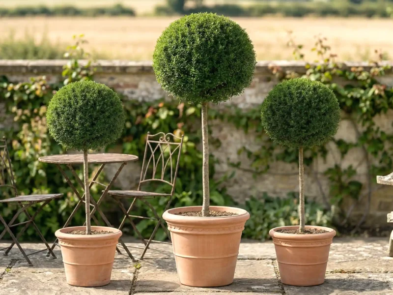 Ligustrum delavayanum globular pe tijă (Ligustrum delavayanum) - NordGarden plantă decorativă de vânzare