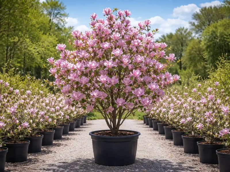 Magnolia „George Henry Kern” (Magnolia „George Henry Kern”) - NordGarden plantă decorativă de vânzare