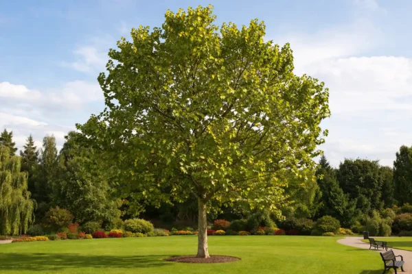 Platanus × acerifolia – Platanul
