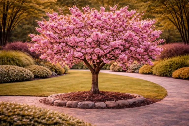 Prunus serrulata „Kanzan” – Cireșul Japonez