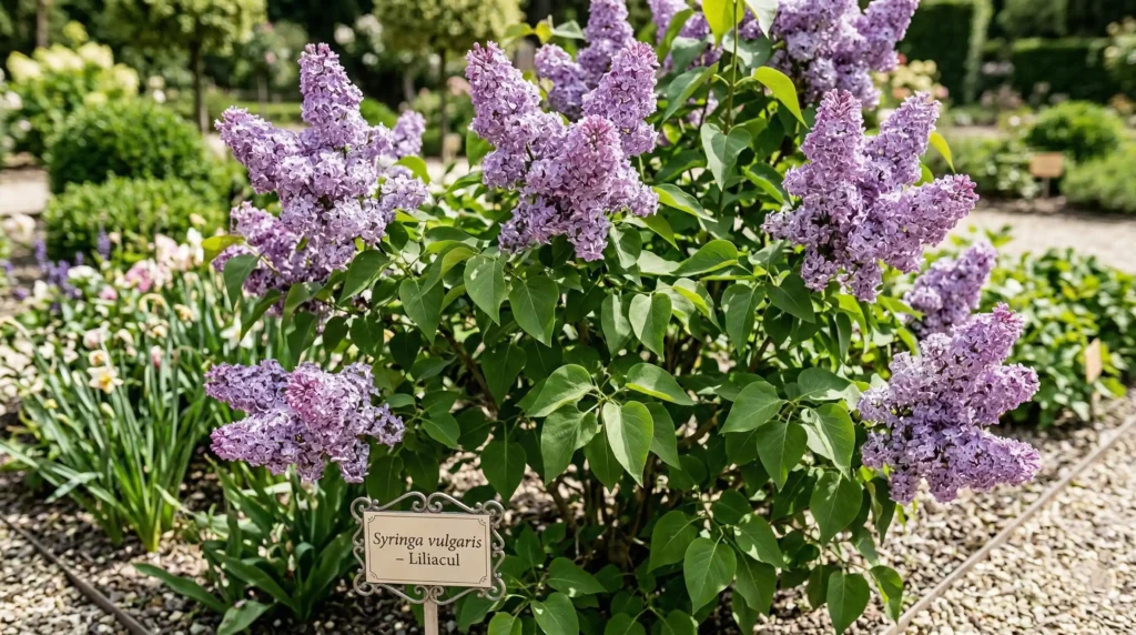 Syringa vulgaris – Liliacul