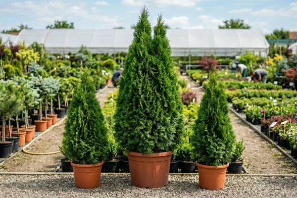 Tuia Verde Smaragd de vânzare NordGarden pepinieră
