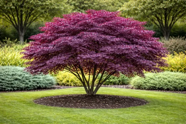Acer palmatum „Atropurpureum” – Arțarul Japonez cu Frunze Purpurii