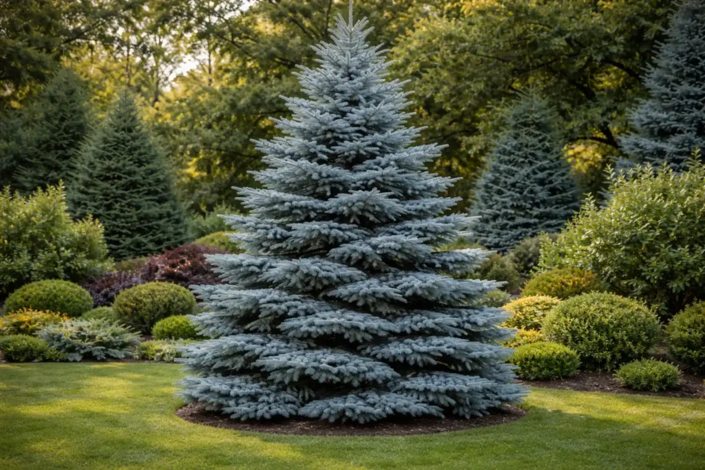 Picea pungens „Glauca” – Bradul Argintiu