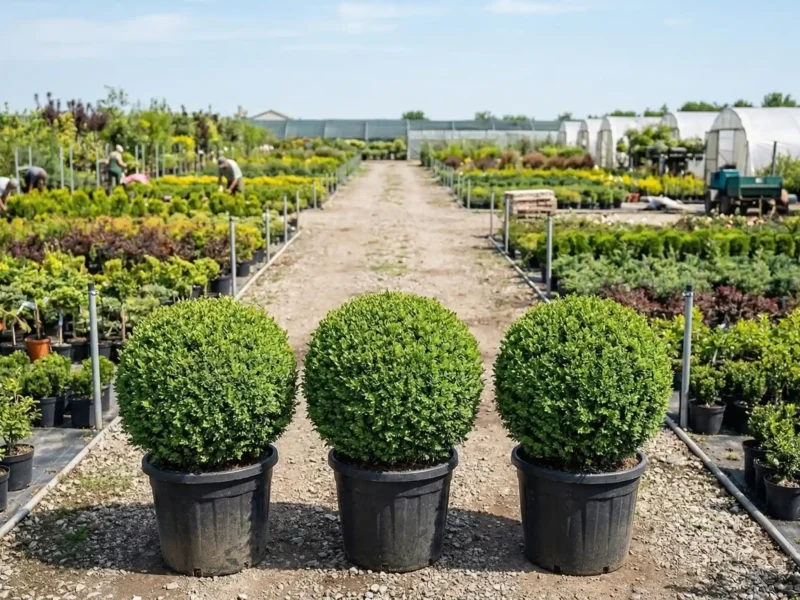 Buxus microphylla Faulkner (Buxus microphylla „Faulkner") - NordGarden plantă decorativă de vânzare