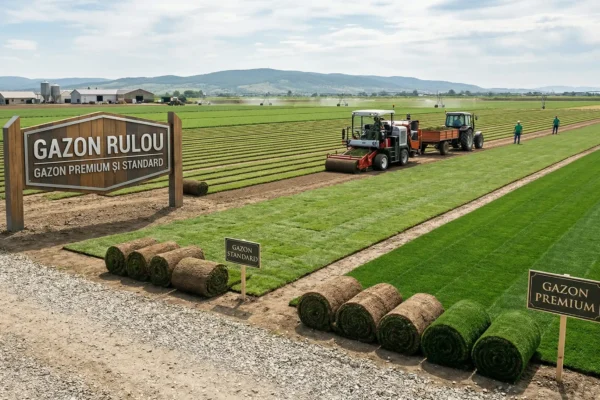 Gazon Rulou – Gazon Premium și Standard